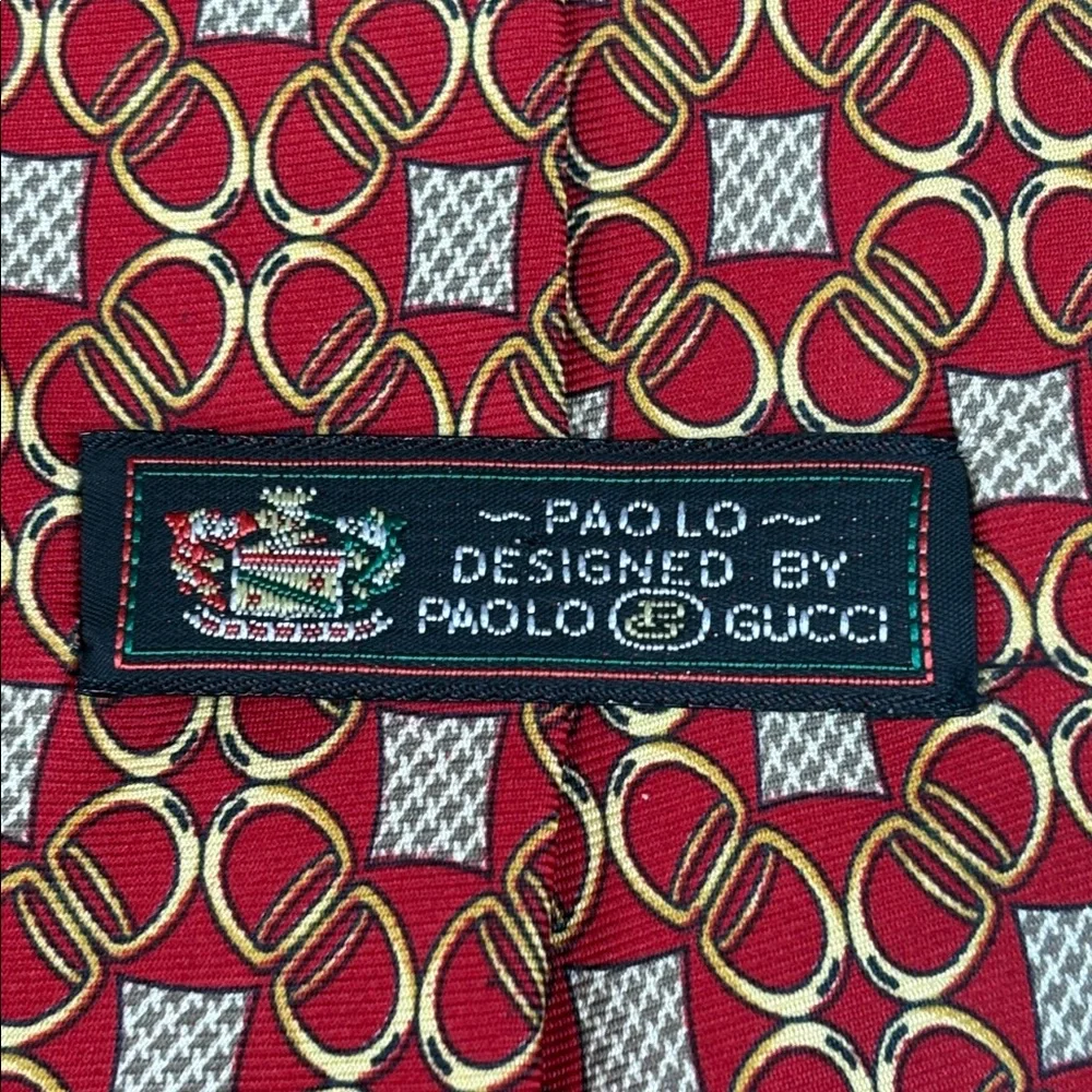 Paolo Gucci Neck Tie Silk‎